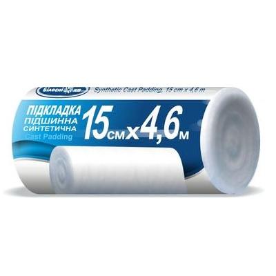 Підкладка ортопедична стрічкова бавовняно-віскозна шир.15см довж.4,6м ТМ "Білосніжка"